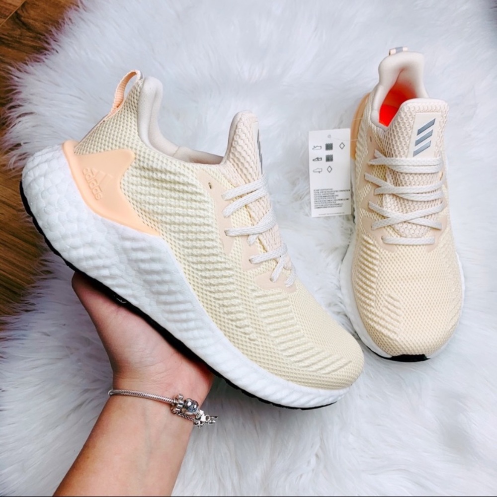 Adidas Alphaboost Ecru Tint Glow Orange